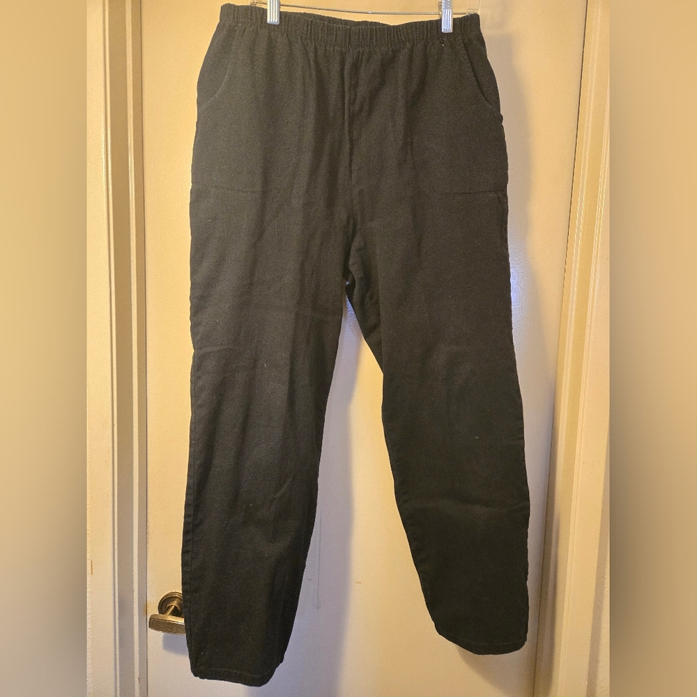 Denim&Co Black Women's Pants‎